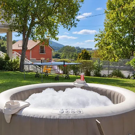 Casa En La Playa, Con Jardín, Jacuzzi Y Barbacoa Casa de Férias